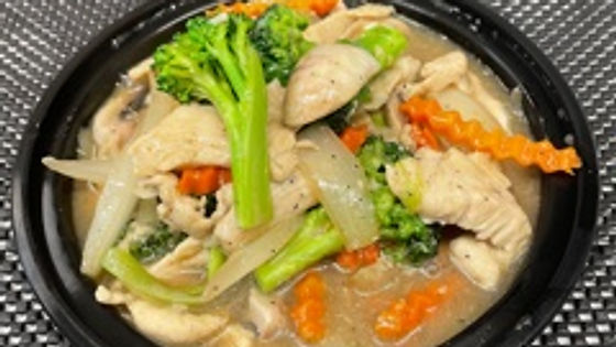 OYSTER SAUCE STIR-FRIED CHICKEN
