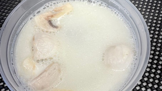 COCONUT SOUP WITH CHICKEN