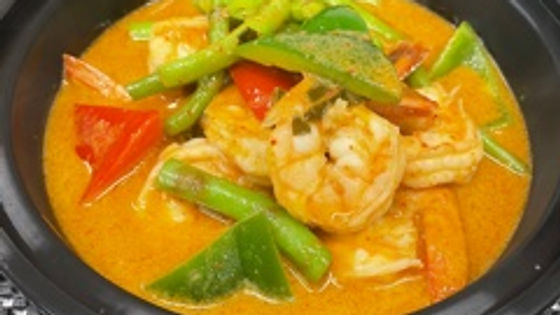 SHRIMP PHANAENG CURRY