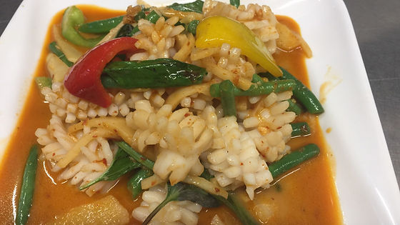 SPICY BAMBOO WITH SQUID