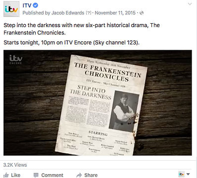 ITV social media