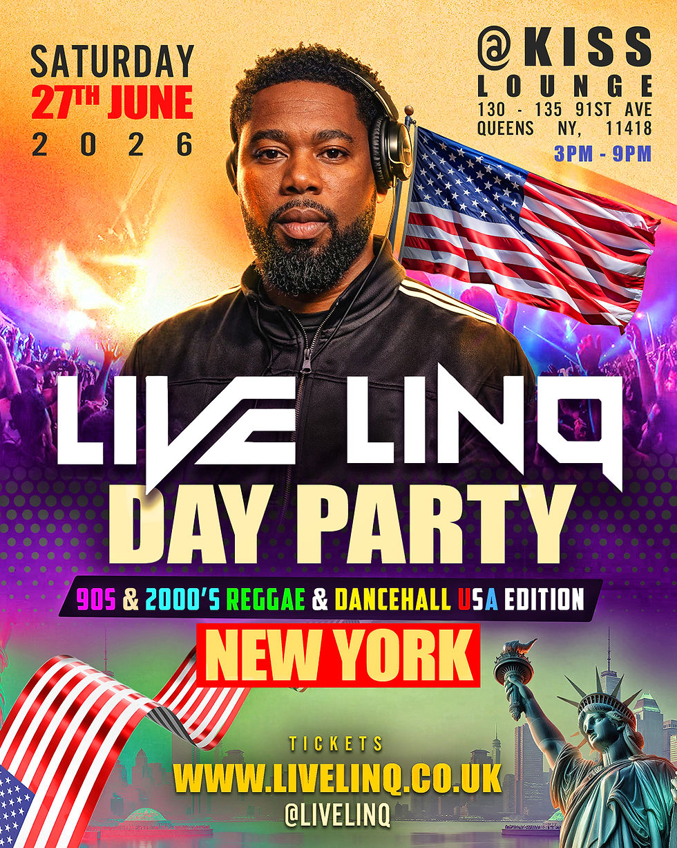 Live LinQ Day Party 90s - 2000s Reggae & Dancehall (NEW YORK USA)