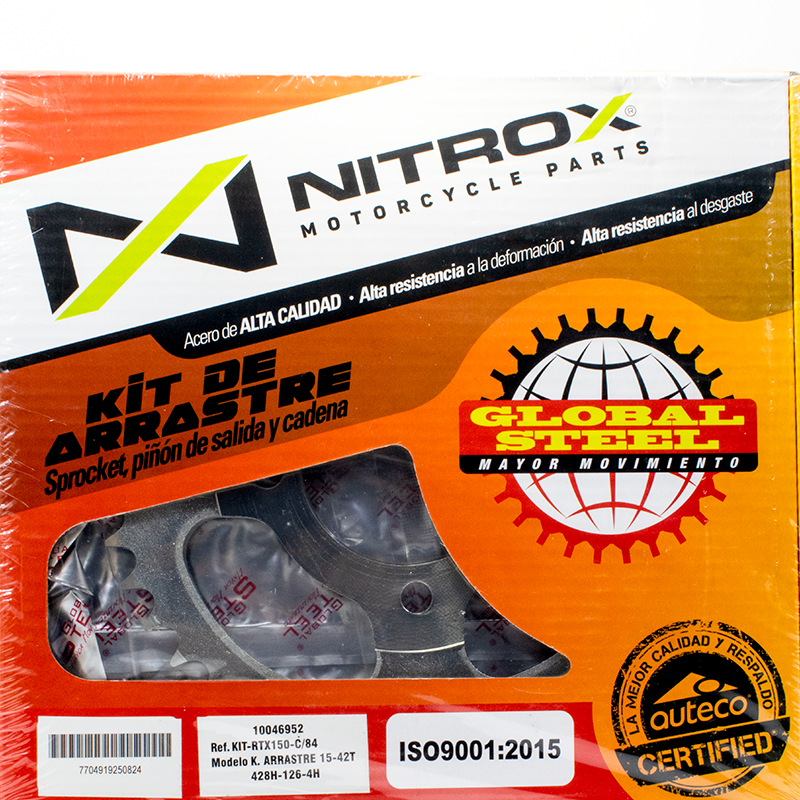 KIT ARRASTRE RTX 150 GLOBAL STEELL
