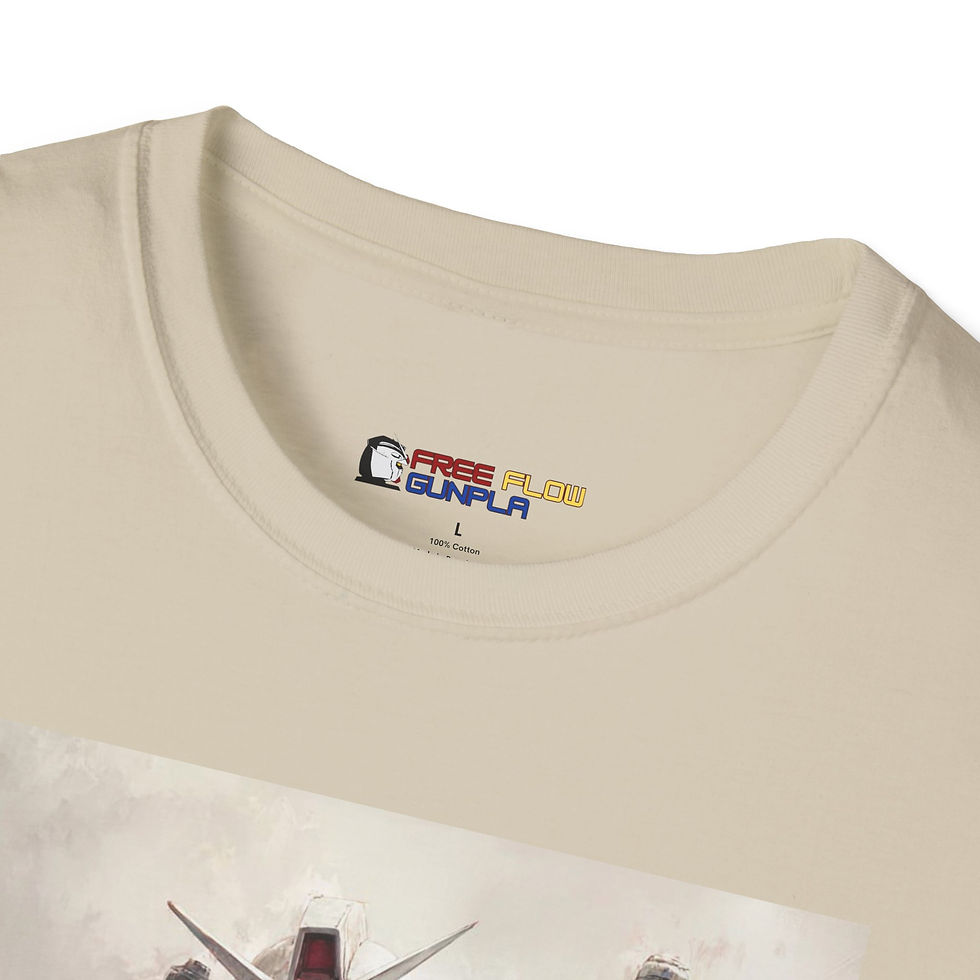 Thumbnail: Gundam Art Unisex Softstyle T-Shirt, Graphic Tee, Unique Gift, Casual Wear.
