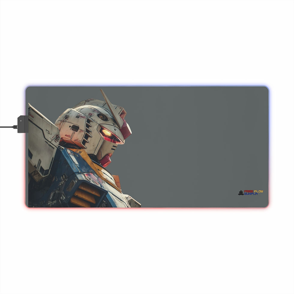 Thumbnail: Gaming Mouse Pad - Gundam Inspired Fan Art