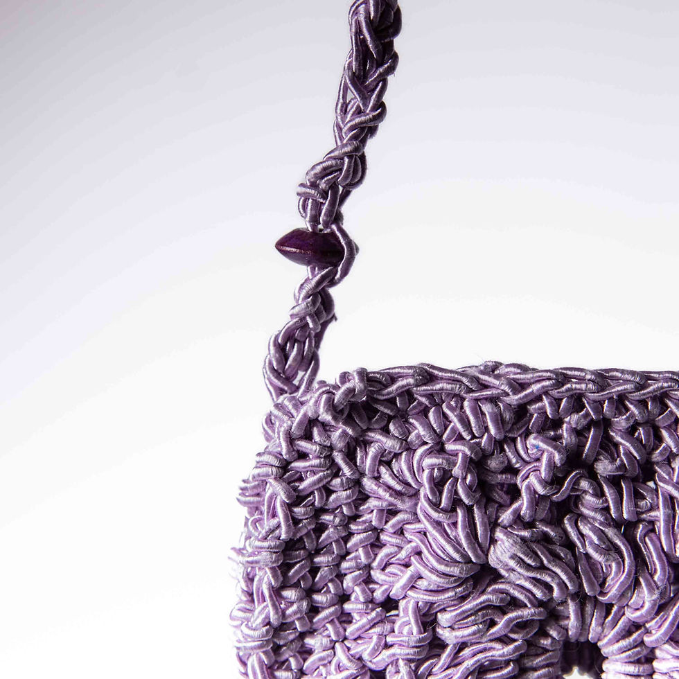 Thumbnail: pink handmade shoulder bag mell store