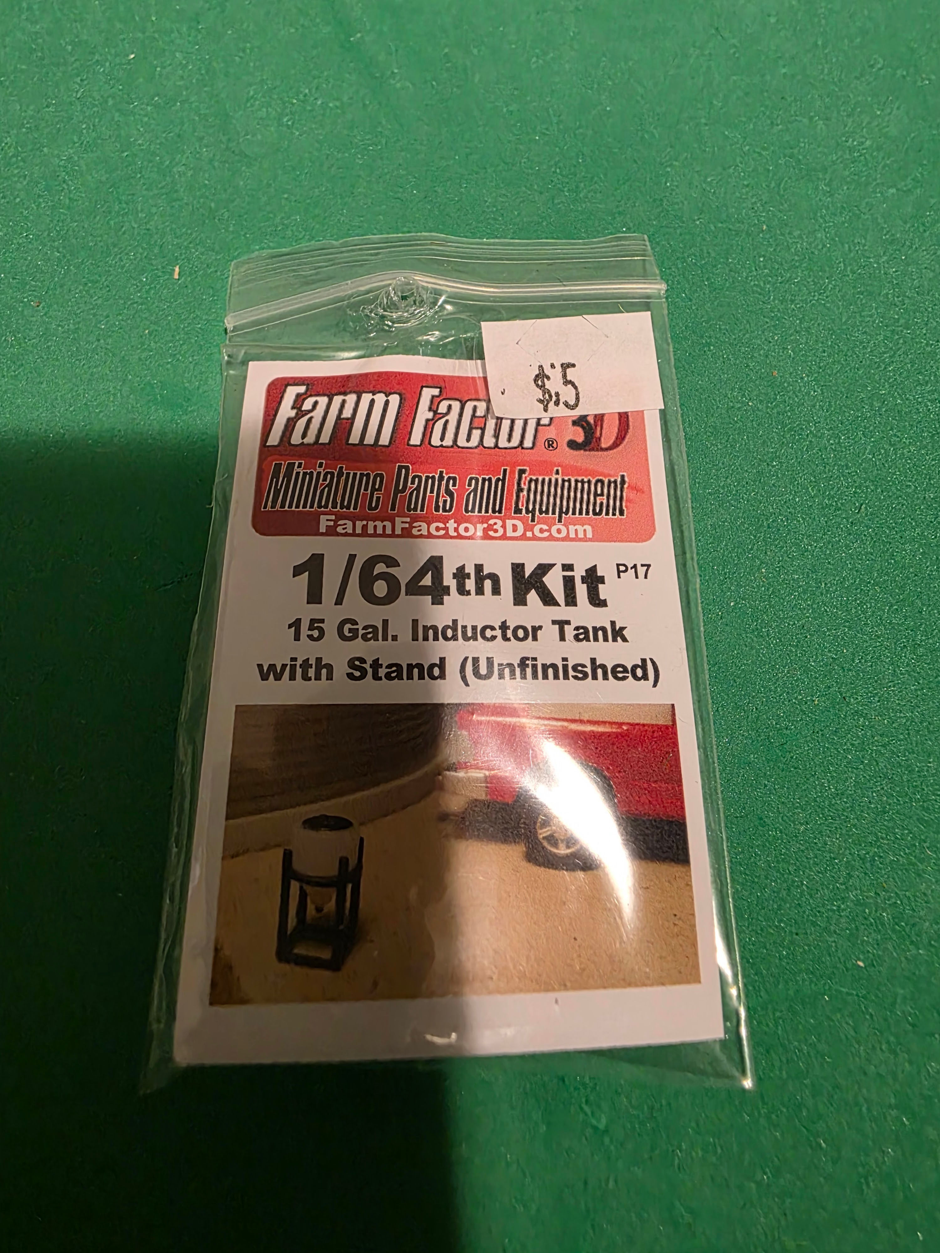 15 Gallon inductor tank with stand  unfinished