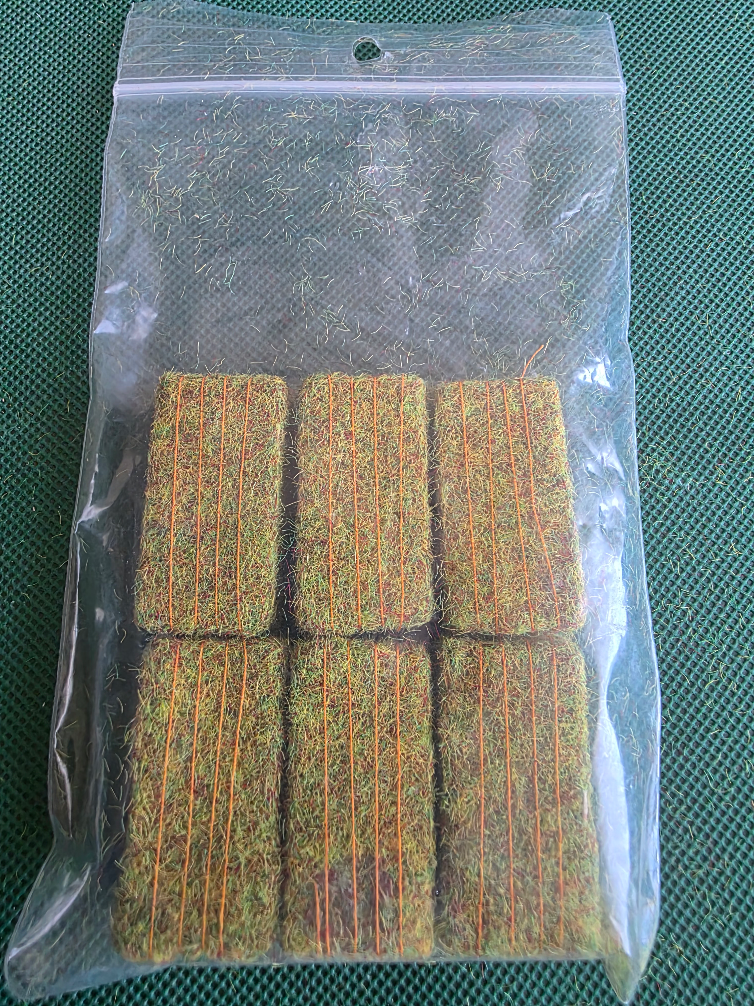 4x4 large square aged hay bales