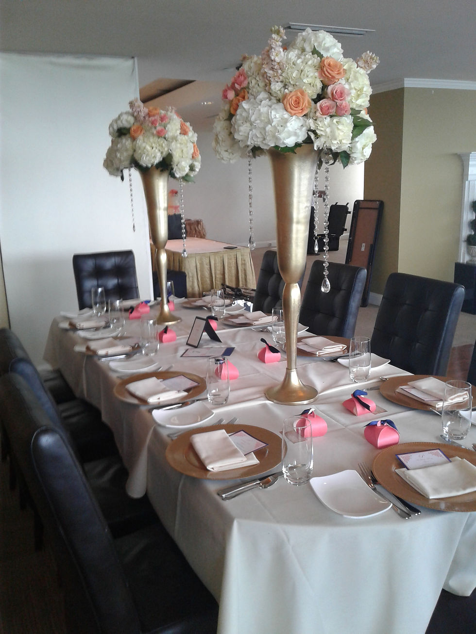 Silk Table Centerpices