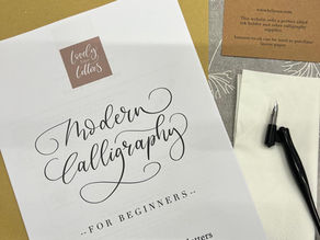 A Calligraphy Workshop with Quirky Bird Workshops