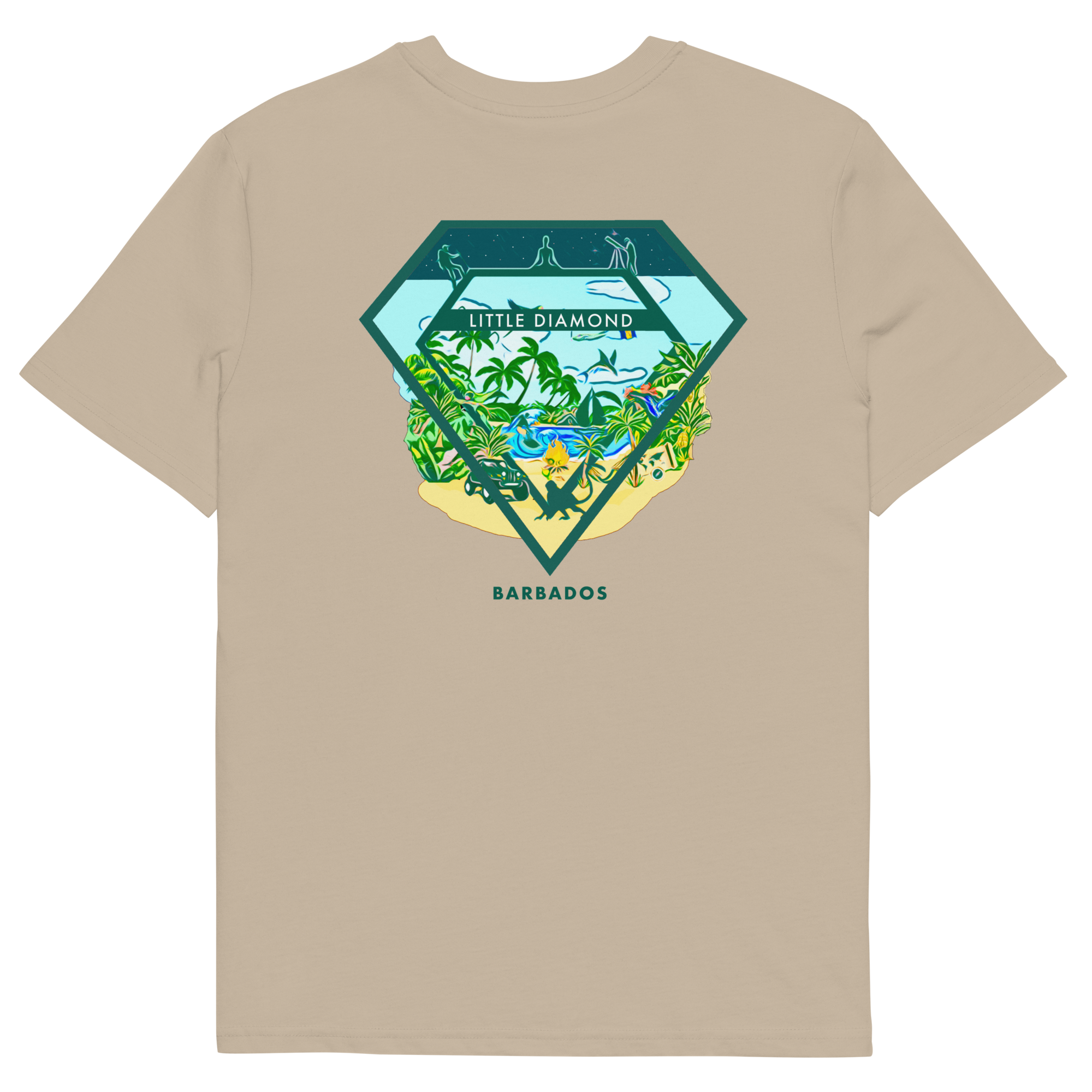 Diamond Explore Tee - Sand