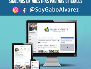 PLAYA VICENTE ANUNCIA MEDIO OFICIAL EN REDES SOCIALES