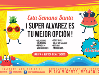 SUPER ALVAREZ PRECIO Y SURTIDO BIEN ATENDIDO MAYOREO Y MENUDEO