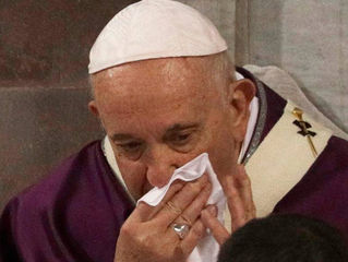 PAPA FRANCISCO ENFERMA TRAS SOLIDARIZARSE CON VÍCTIMAS DEL CORONAVIRUS