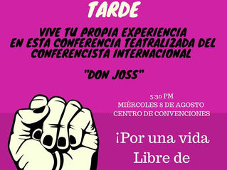 EL INSTITUTO MUNICIPAL DE LA MUJER DE CABADA INVITA A LA CONFERENCIA “POR UNA VIDA LIBRE DE VIOLENCI