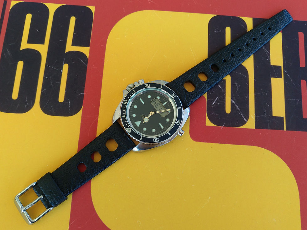 Thumbnail: HEUER 980.027 JUMBO SIZE DIVER ESA 900.231
