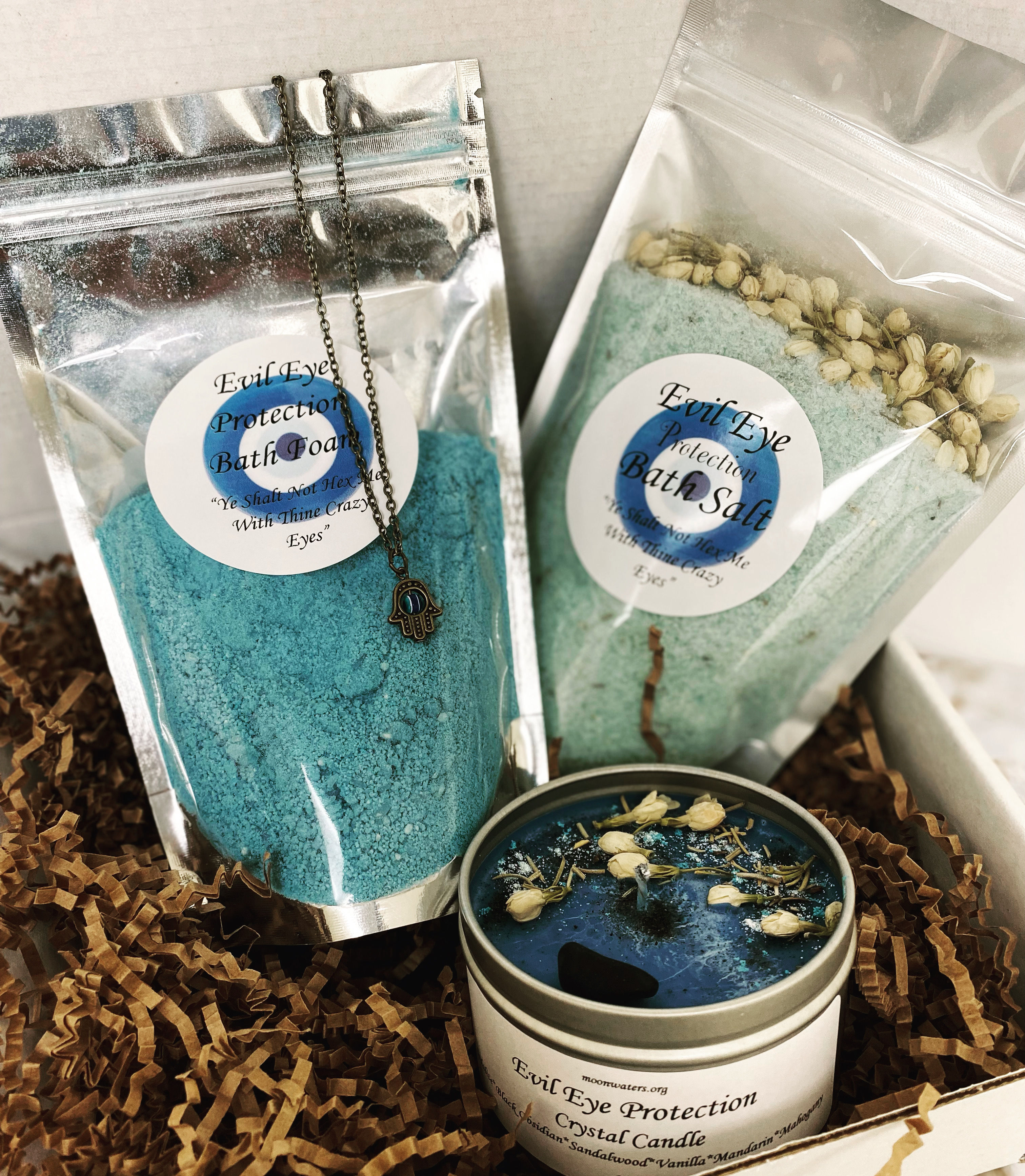 Evil Eye Protection Bath Bundle