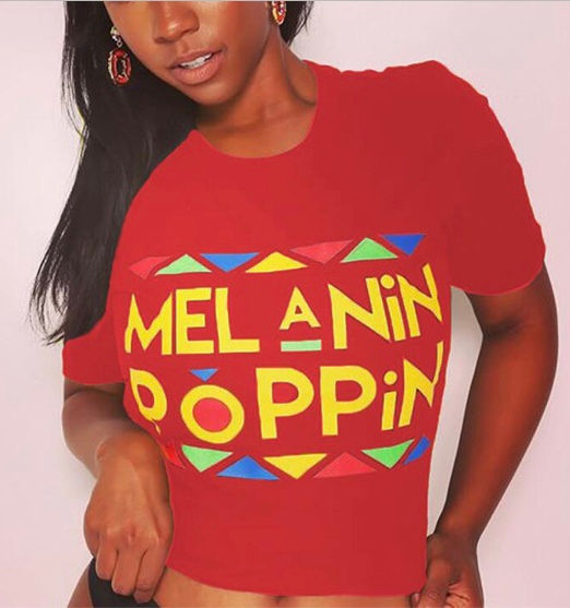 Thumbnail: Melanin Poppin Crop Top
