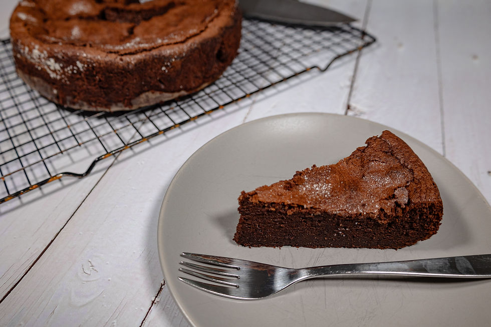 Freshly baked gluten and dairy-free spicy Mexican chocolate cookies on a baking sheet.