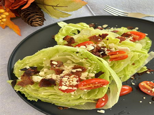 Fall Salad with Cranberry Vinaigrette