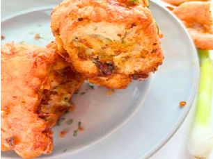 Chicken and Shrimp Roll-Ups