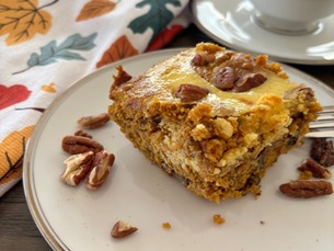 Pumpkin Cream Cheese Brownies