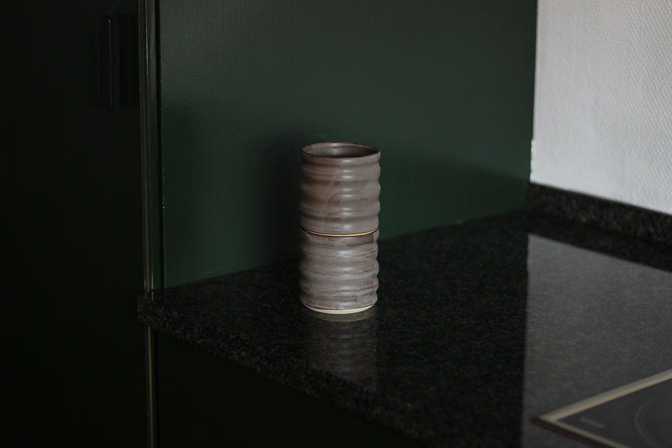 Miniaturebillede: RILLE krus - Mørk