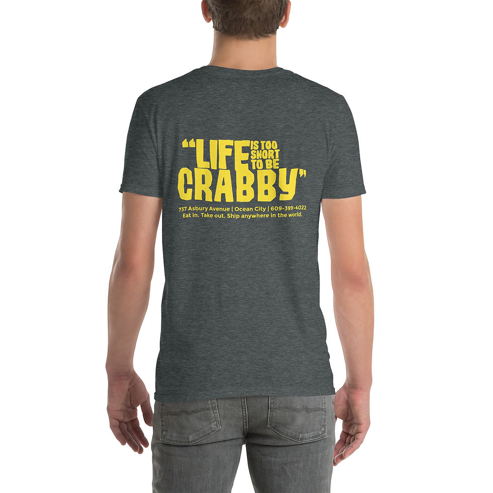 Thumbnail: Short-Sleeve Grey Unisex T-Shirt