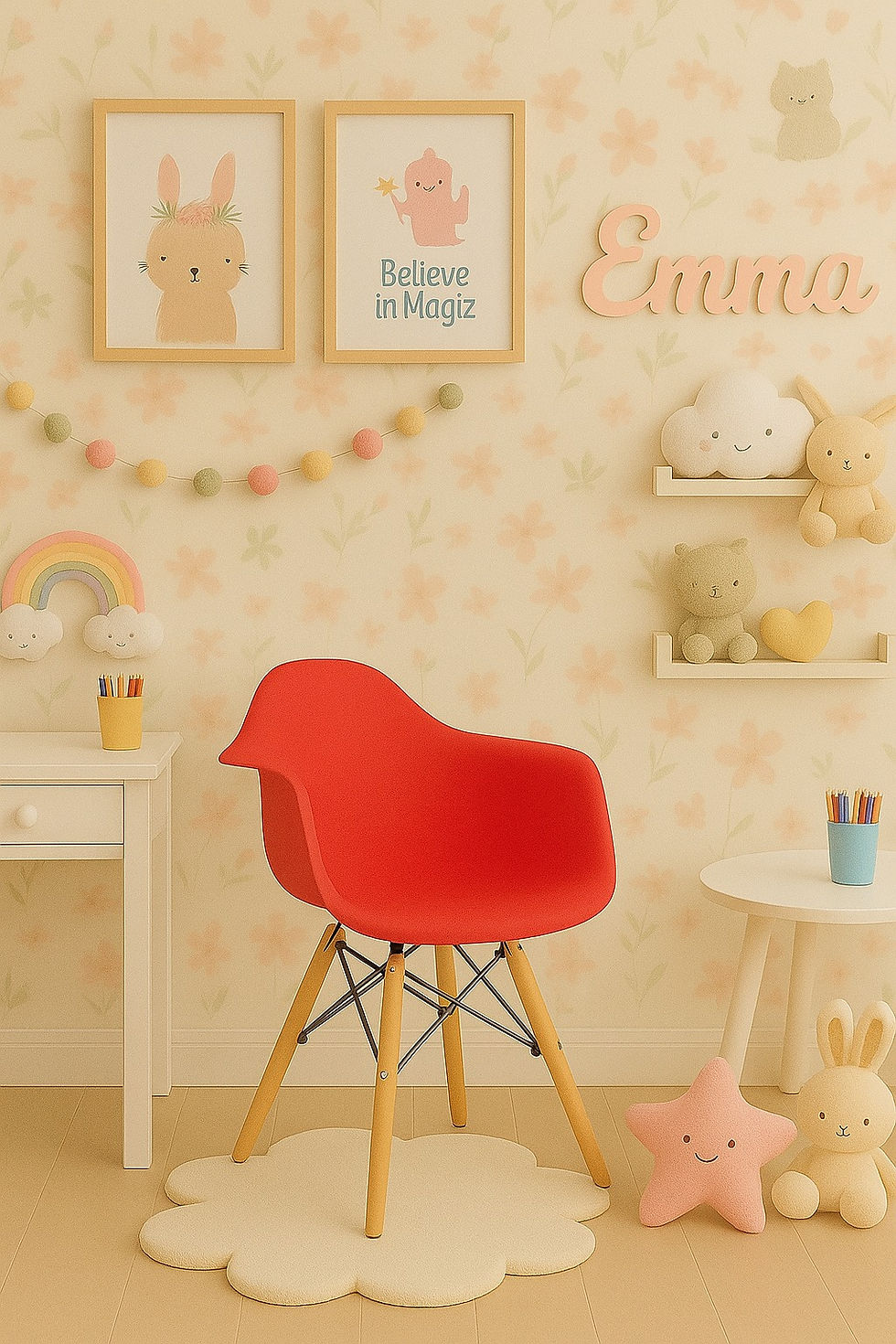Silla Eames kids, ideal para niños