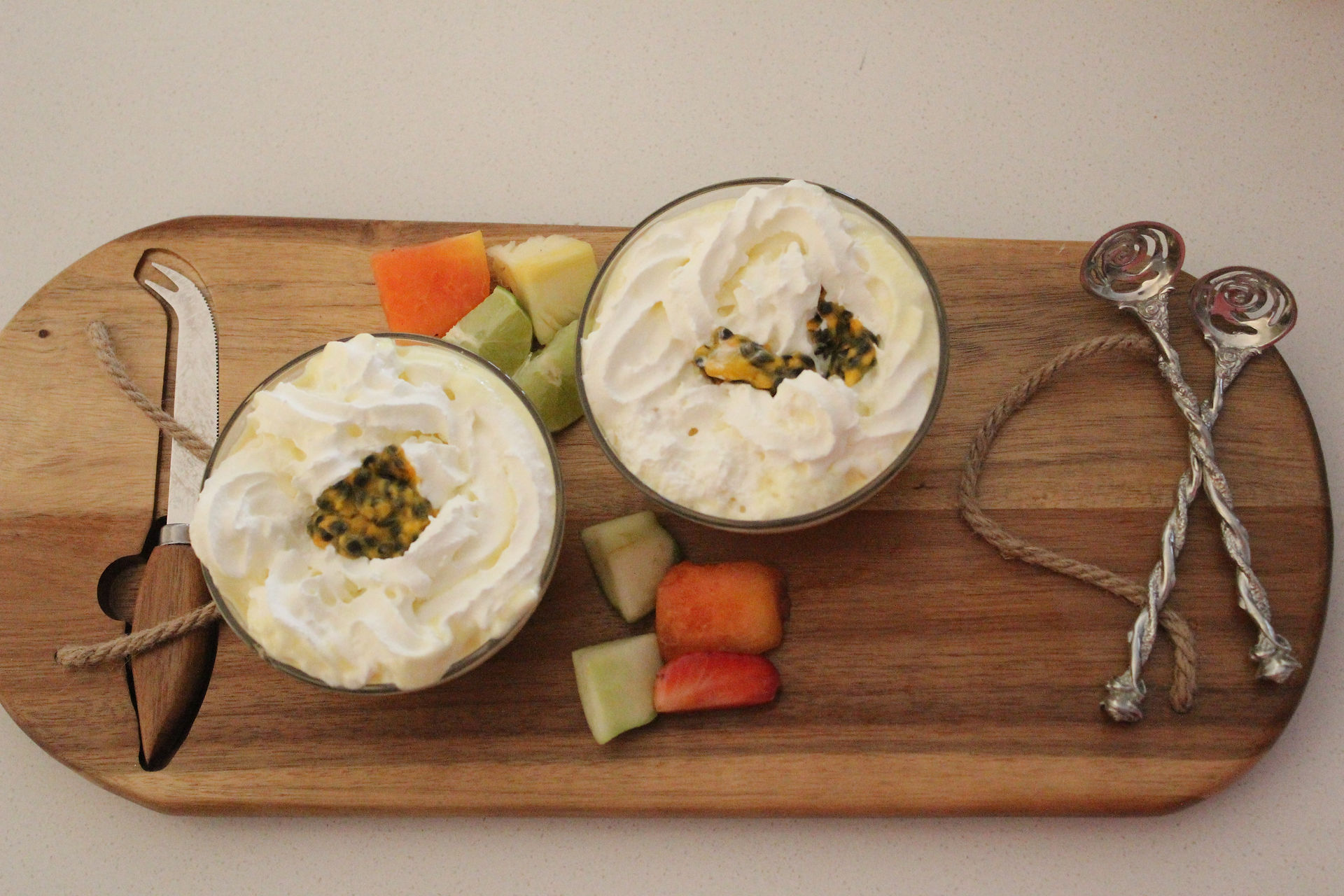 Granadilla & Lime Fridge Tart