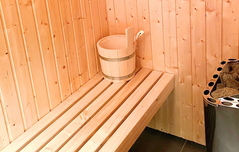 Sauna im Bad