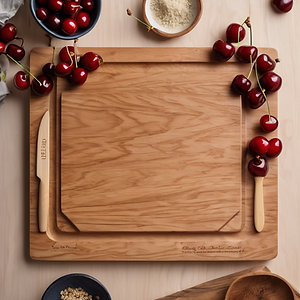 Cherry Wood Recipe Board