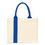 Thumbnail: Custom Printed Canvas Tote Bag with Colour Handles