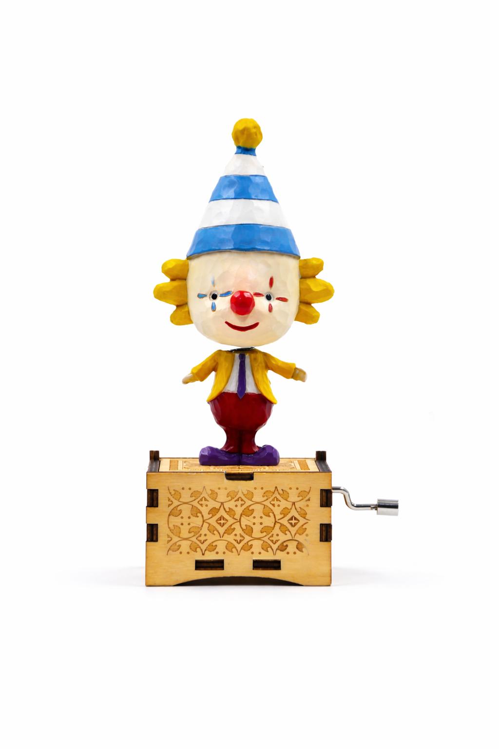 Clown Mechanical Music Box