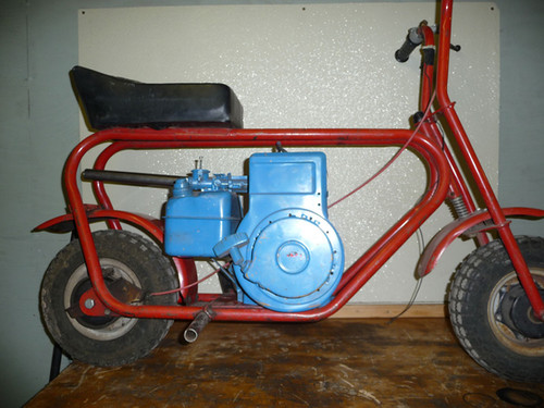 mini bike pipe