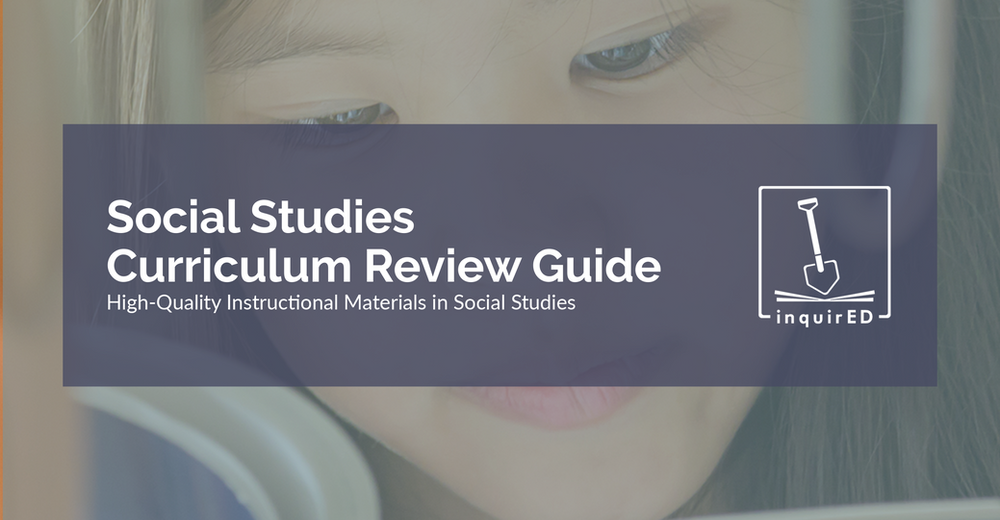 The Social Studies Curriculum Review Guide