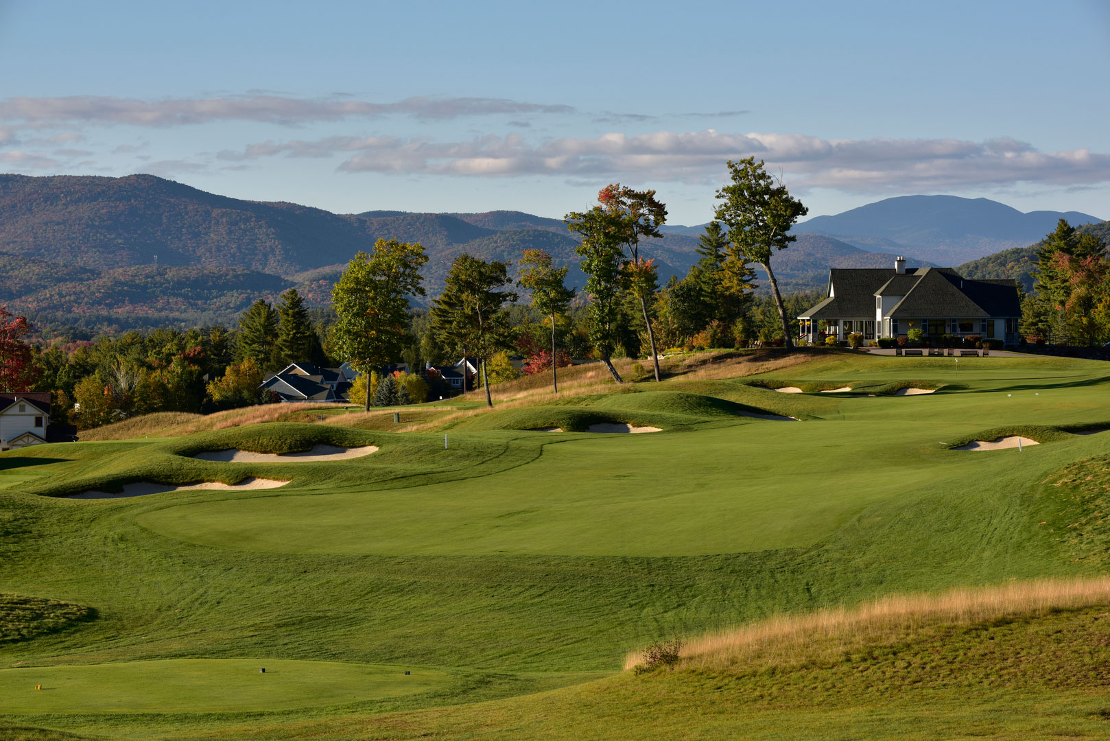 Homes on golf course at Owl's Nest Resort - Thornton, NH