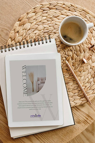 Mhoodle Pro Template on tablet