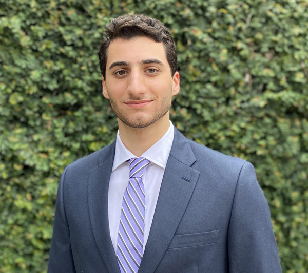 Young Iranian American man from the Iranian American Civic Leadership Program