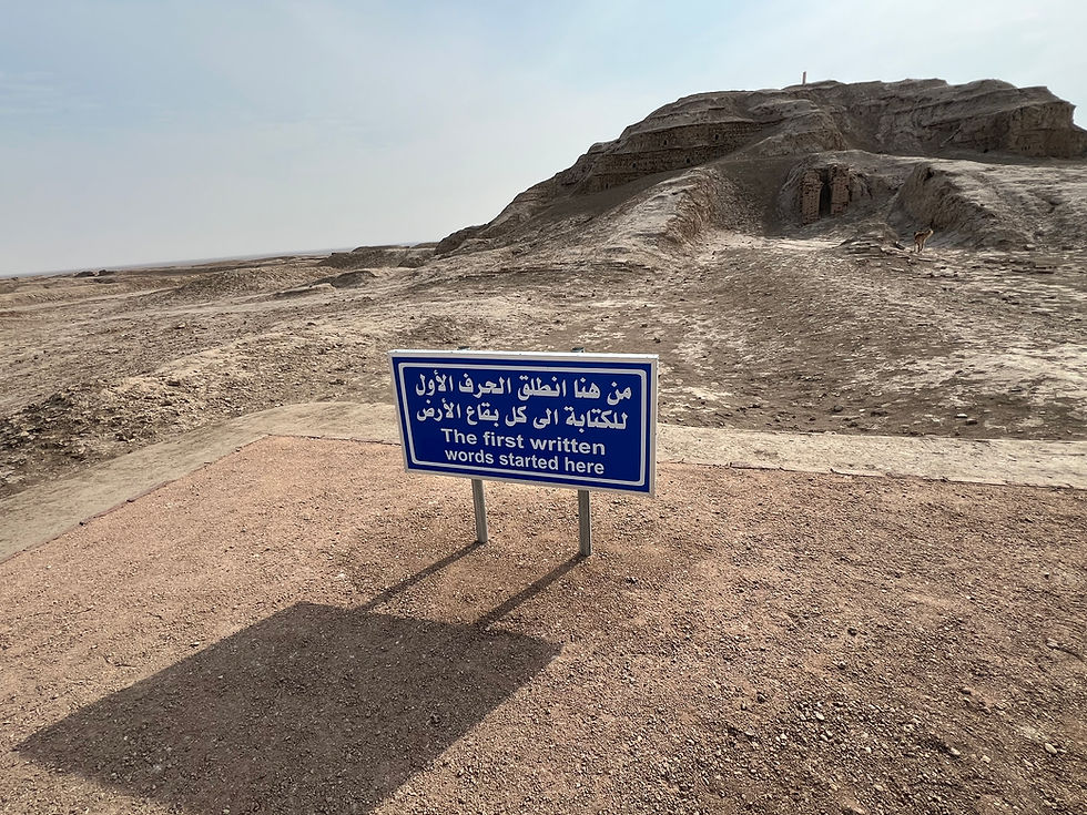 Today we would see an ancient city, Uruk and the Great Mosque of Kufa. It would be a 2-hour drive to Najaf from Nasiriyah.