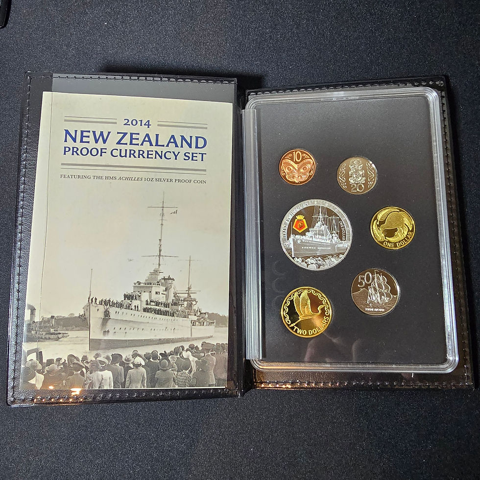 2014 New Zealand Proof Currency Set