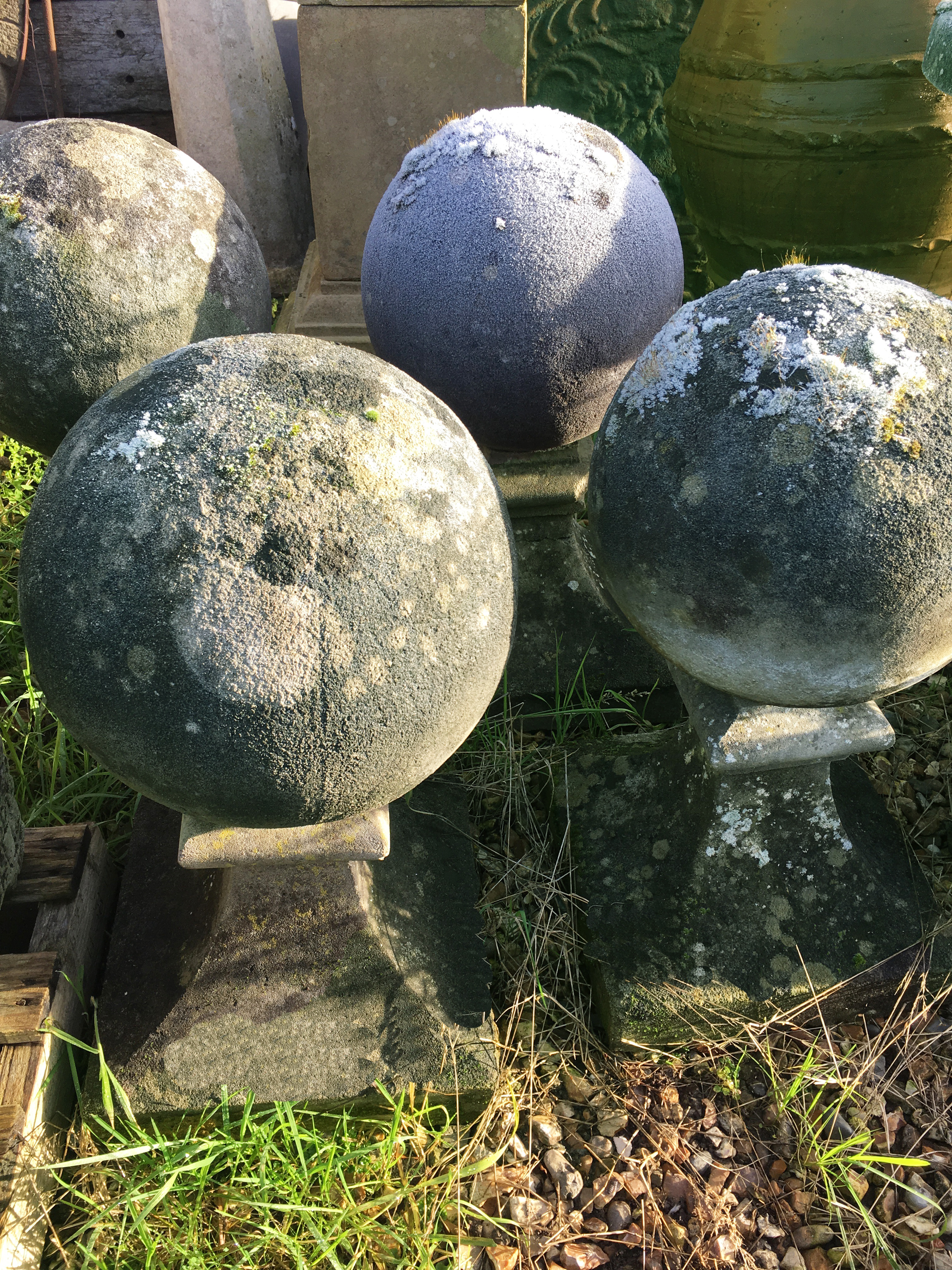 Gate post finials