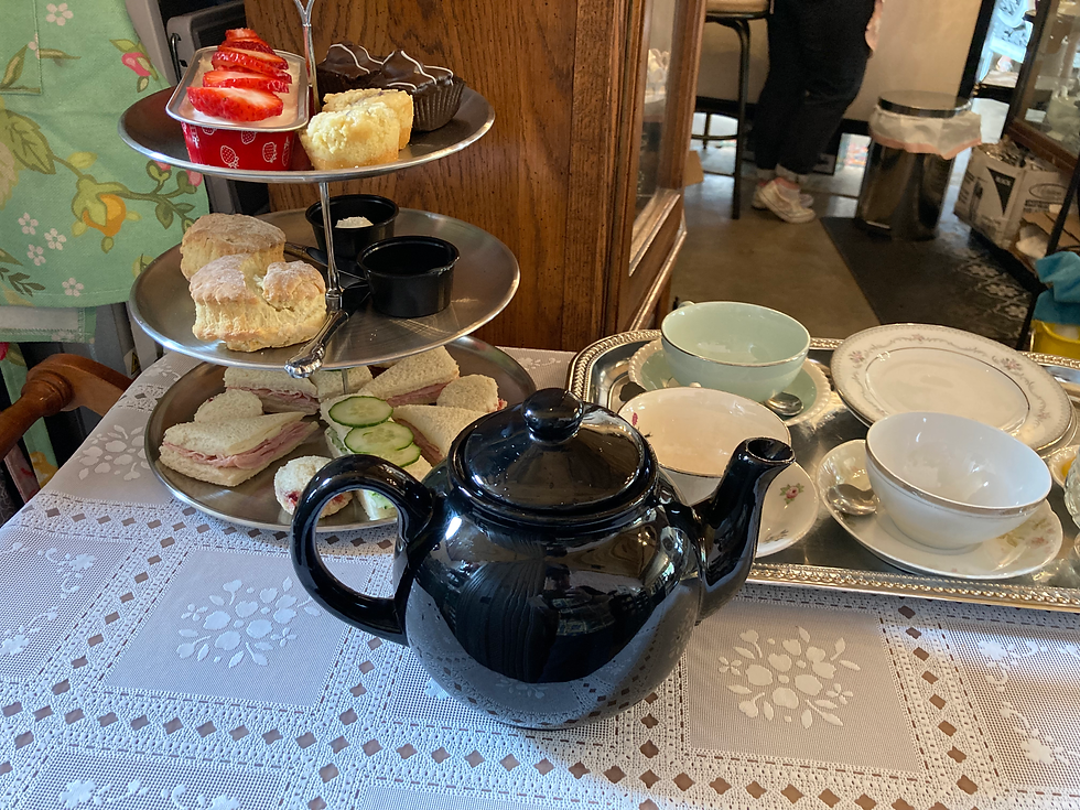 Pot of Hot Tea image