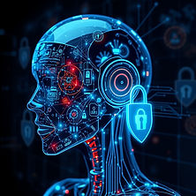 Create an image that has AI, integration and security.jpg