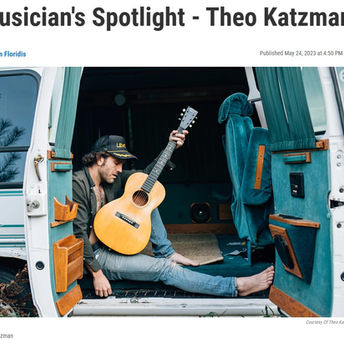 Theo Katzman discusses his new album Be The Wheel on Musician's Spotlight with John Floridis
