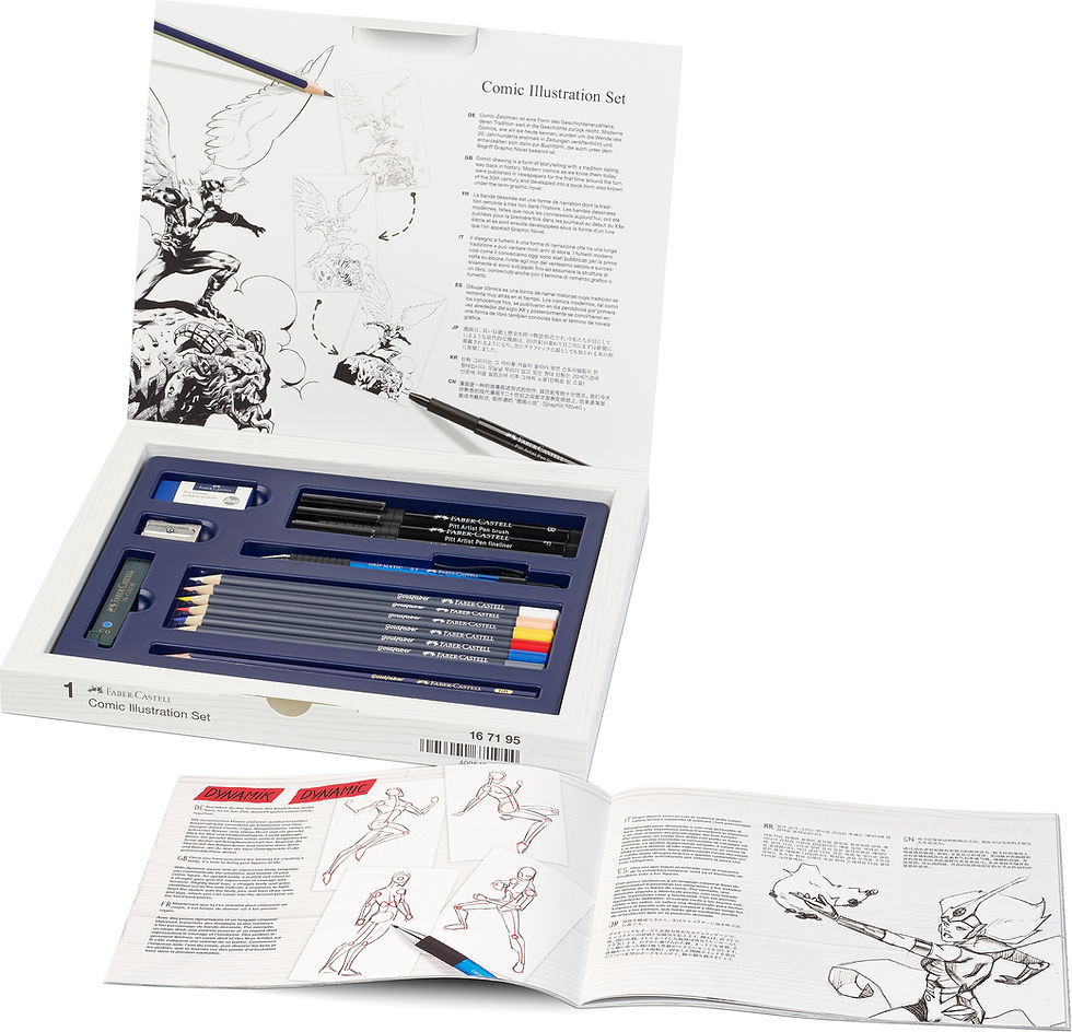 Miniatura: Set comic 3D