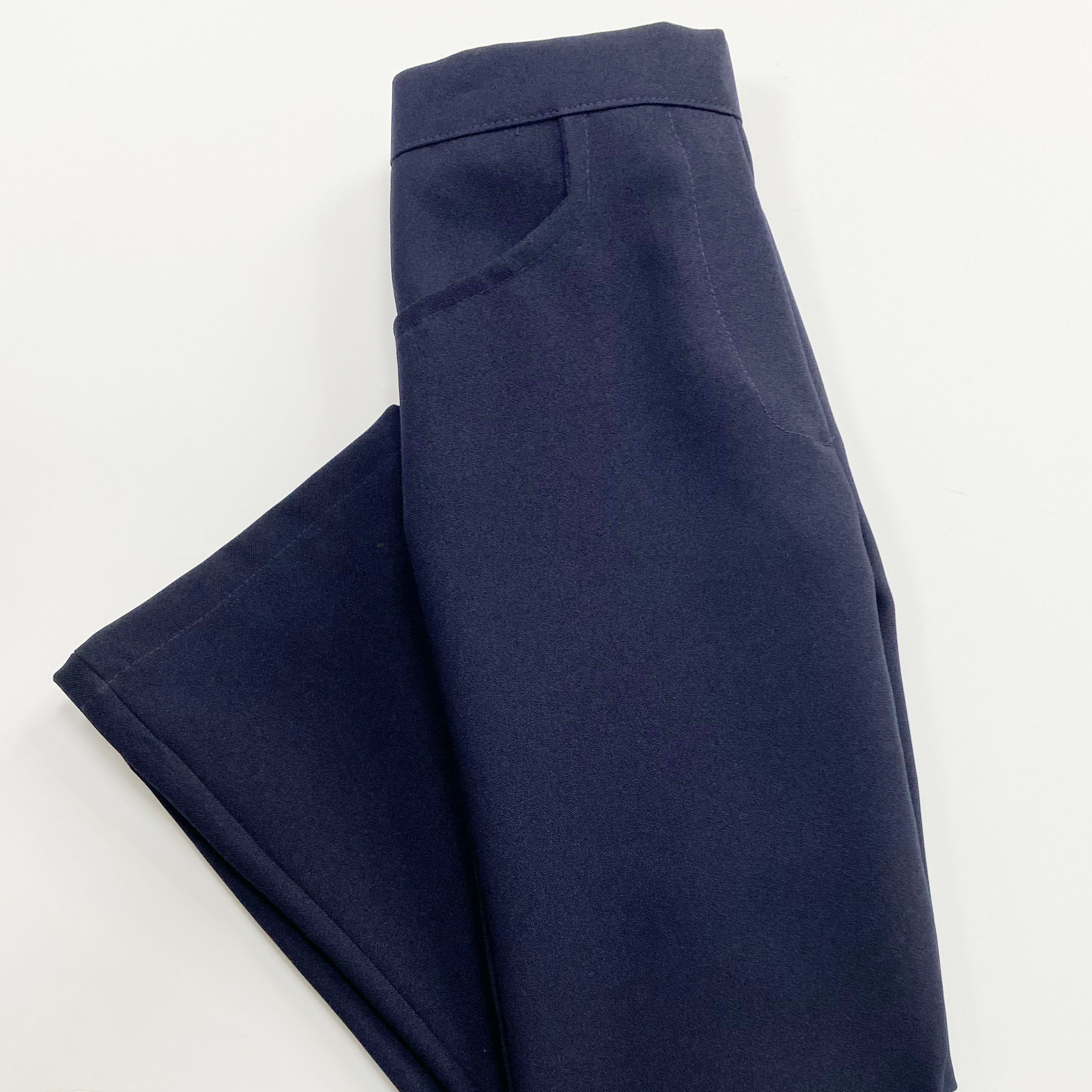 Girls Navy Trousers