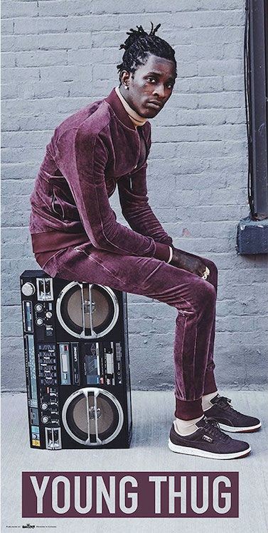Young Thug - Boombox - Midi Poster