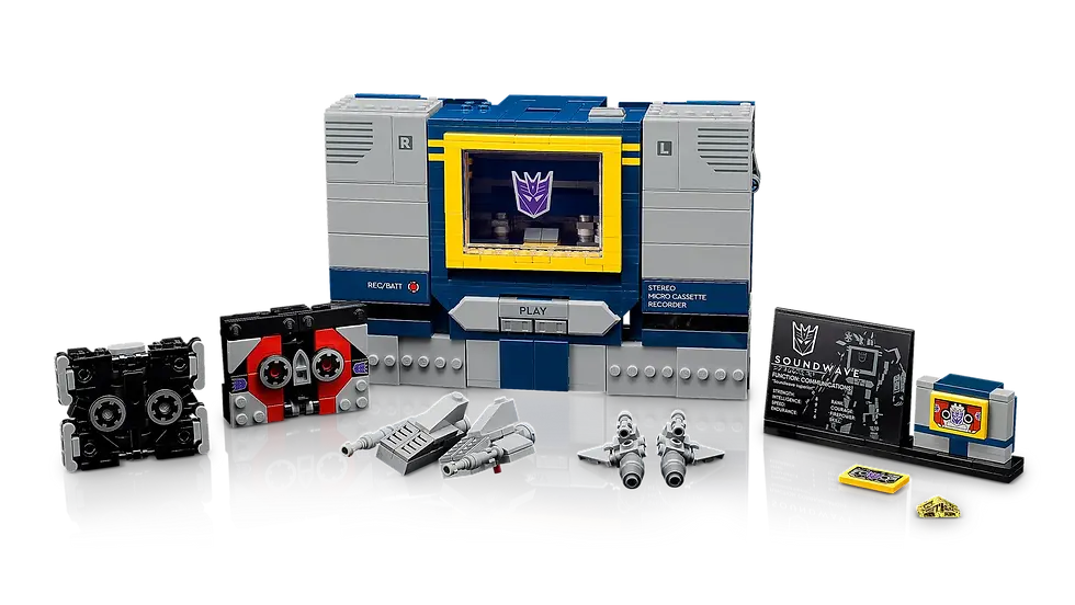 Thumbnail: Transformers: Soundwave - LEGO 10358 huren