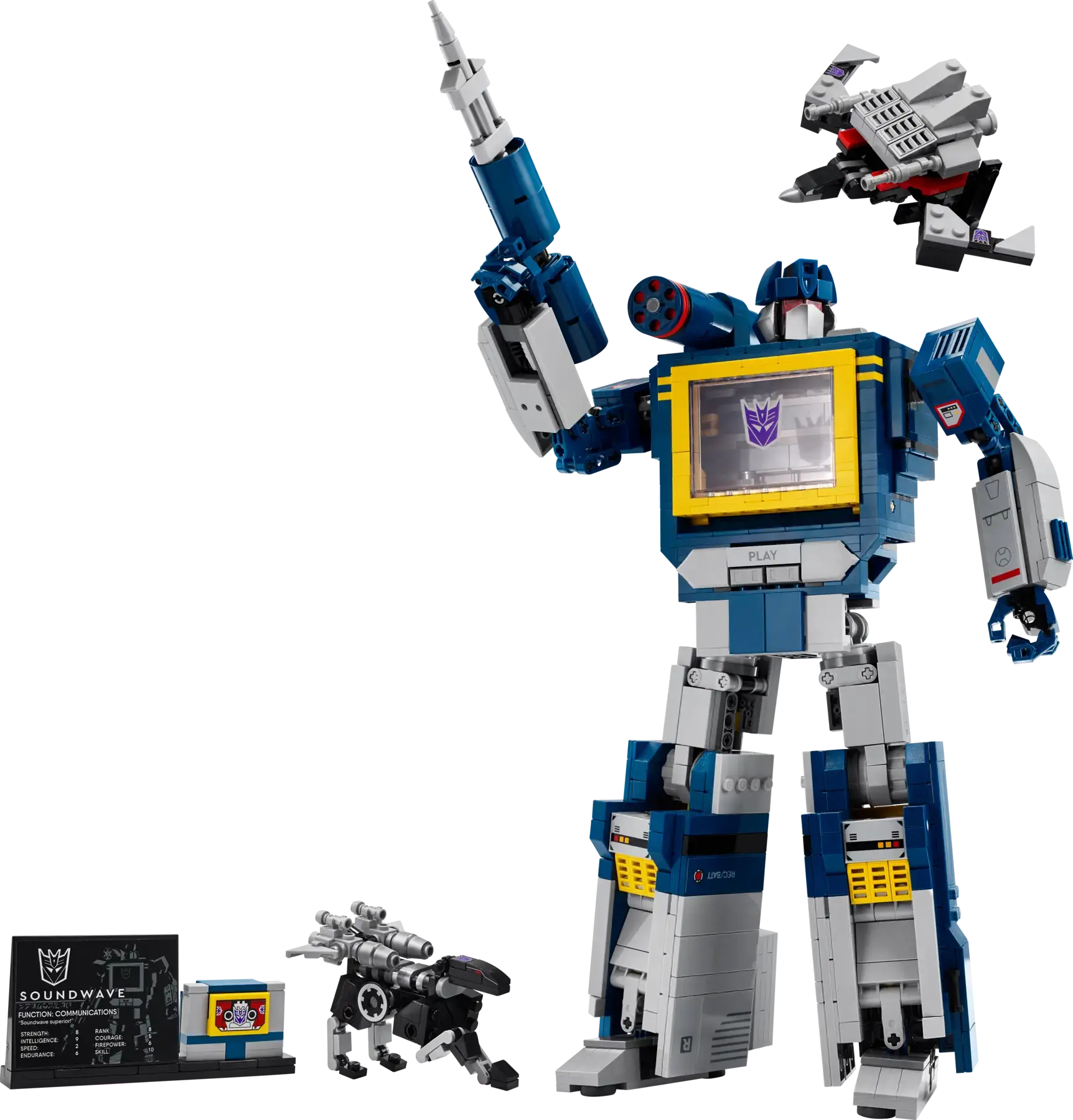 Transformers: Soundwave - LEGO 10358 huren